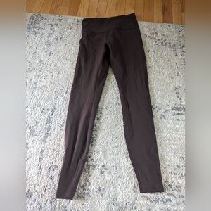 Lululemon Wunder Train High-Rise Tight 28" Size 8 Espresso